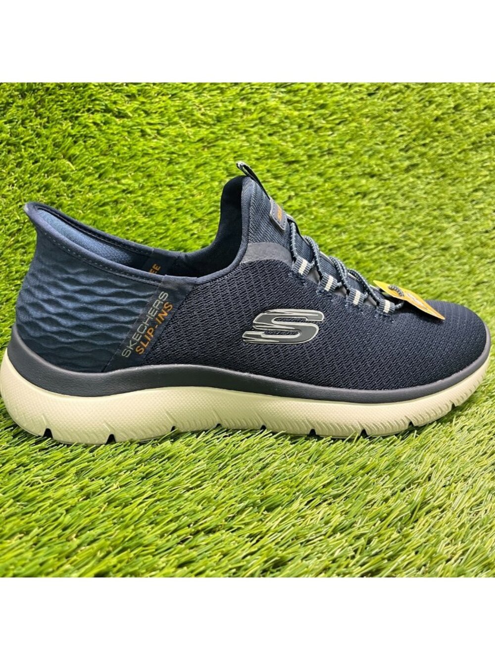 Skechers Summits High Range Mens Size 8.5 Blue Athletic Walking Shoes Sneakers